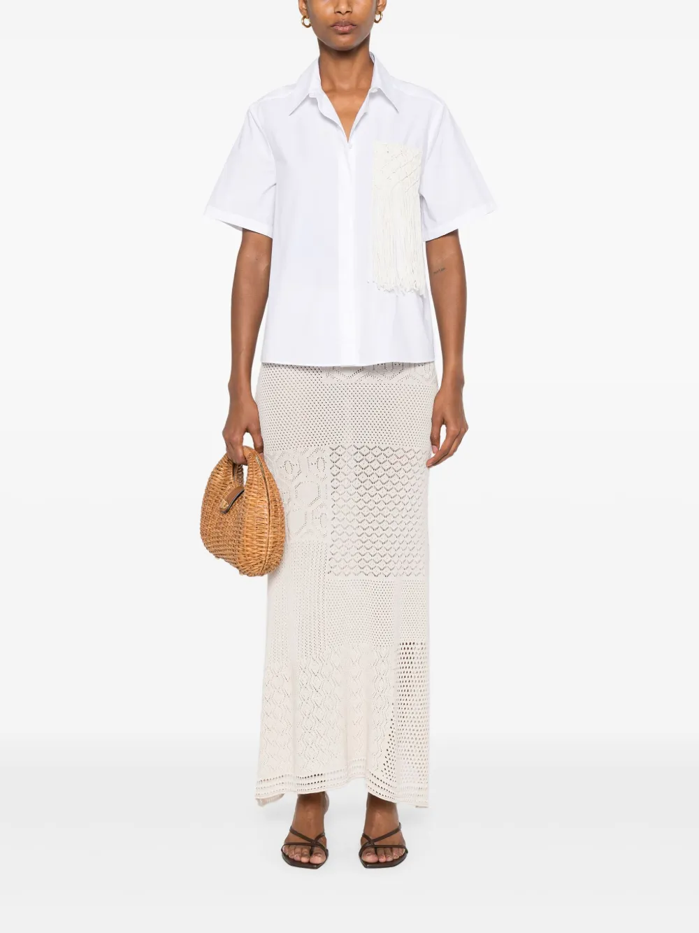 Slowear Popeline shirt - Wit