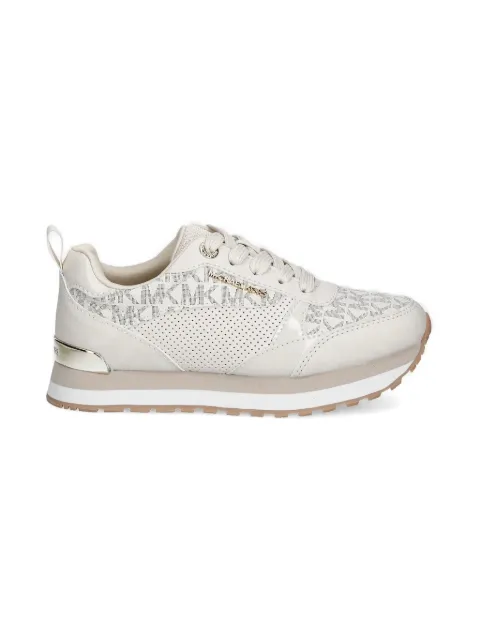 Michael Kors Kids monogram perforated sneakers