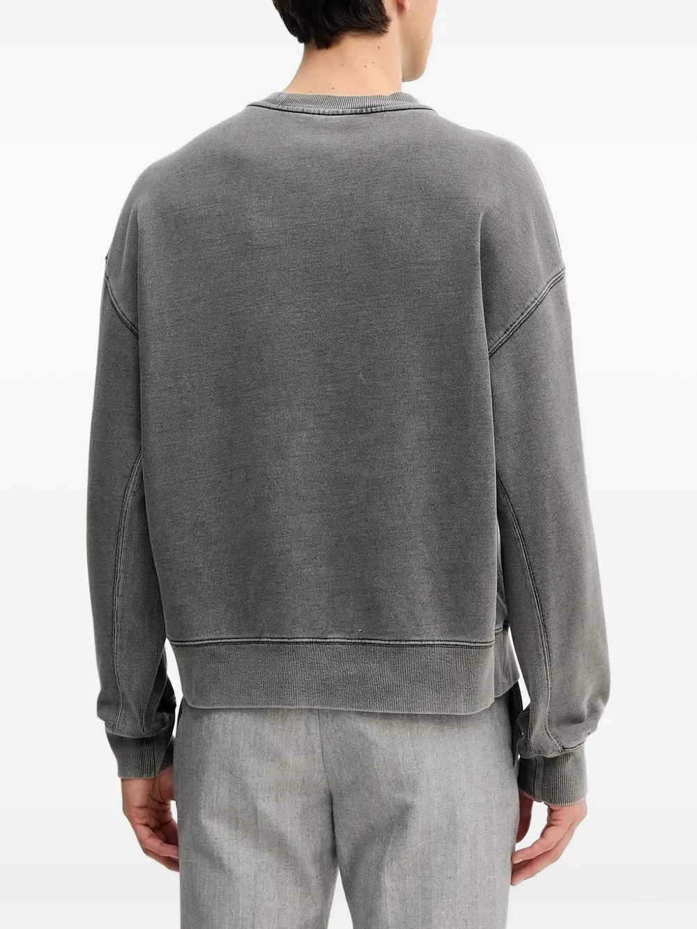 Michael Kors logo-detail crew-neck sweatshirt - Grijs