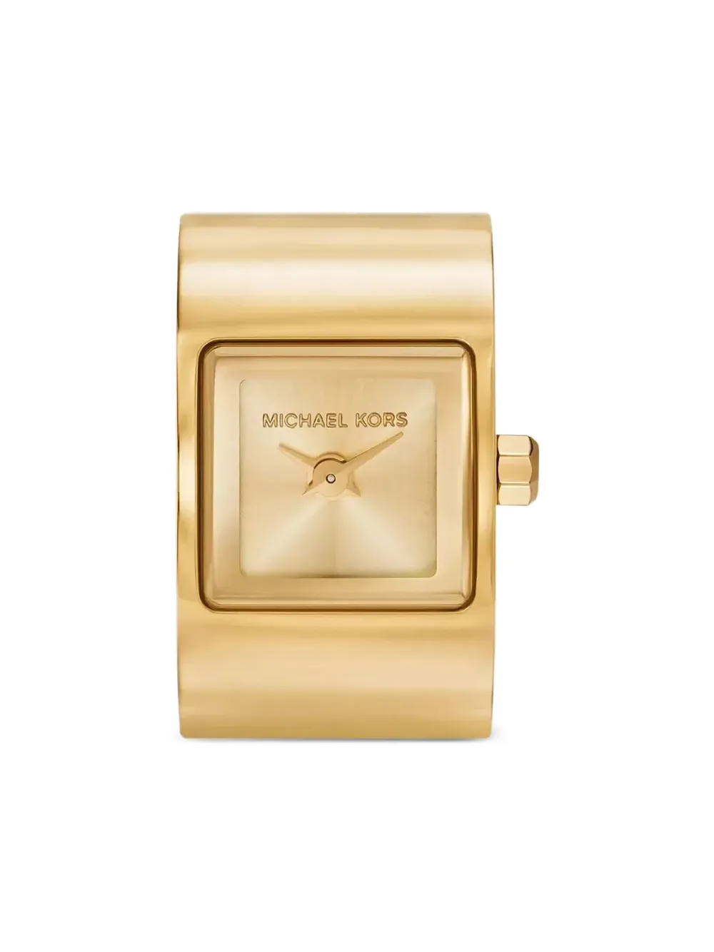 Michael Kors square 13mm watch ring - Oro