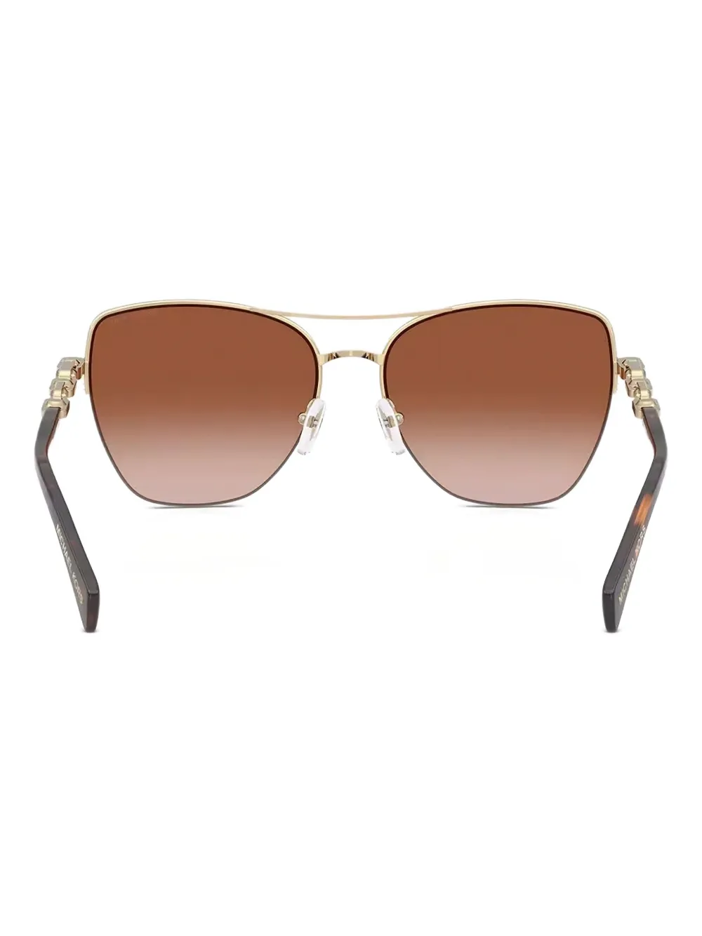  Michael Kors Dorado Beach Chain-embellished Sunglasses - Gold 