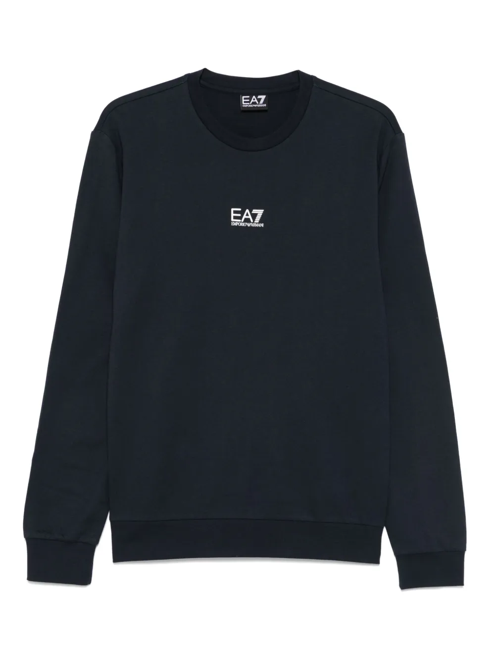 Ea7 Emporio Armani ロゴ スウェットシャツ - ブルー Ea7 Emporio Armani ロゴ スウェットシャツ - ブルー