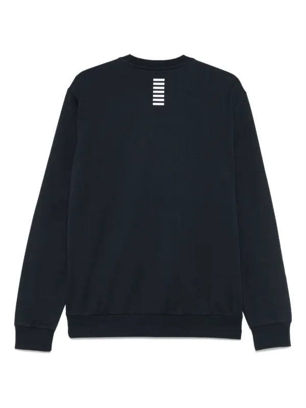 Ea7 Emporio Armani ロゴ スウェットシャツ | ブルー | FARFETCH JP