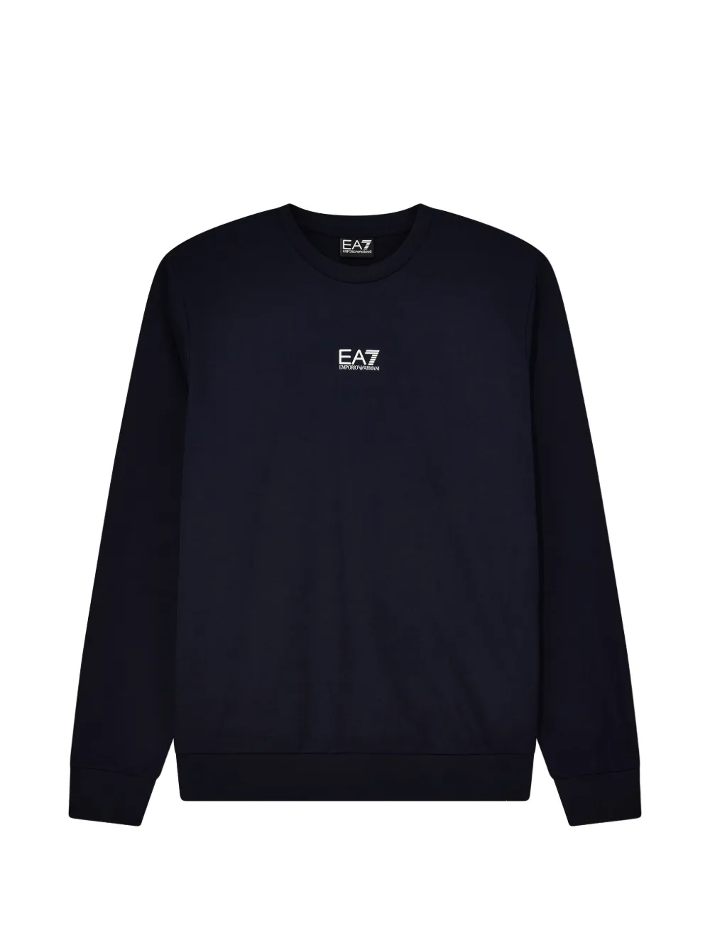 Ea7 Emporio Armani Sweater met logoprint Blauw