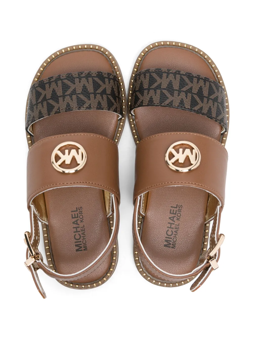 Michael Kors Kids Slingback sandalen Bruin