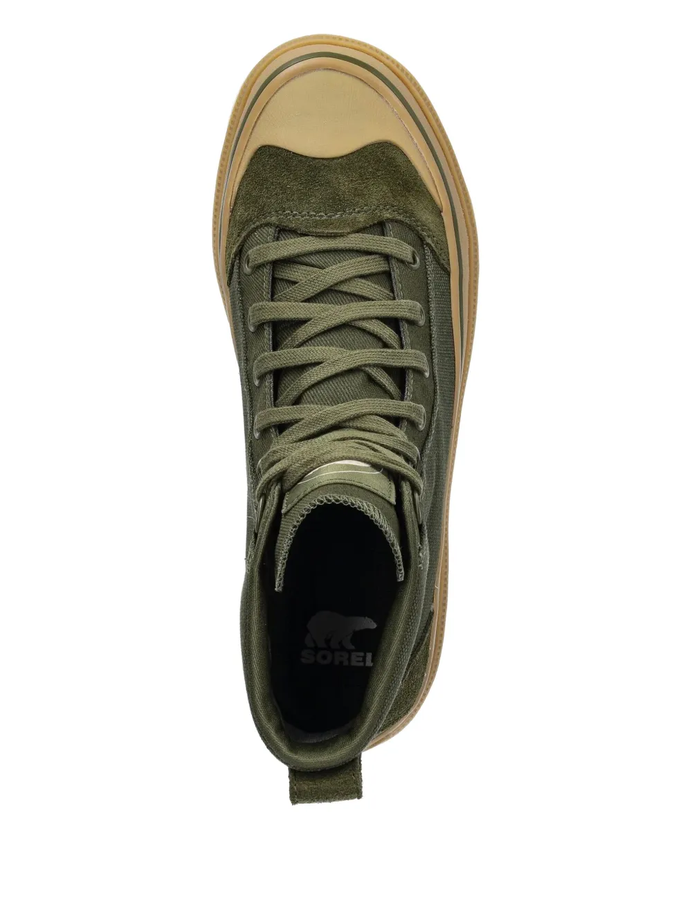 SOREL Scout N About™ high-top canvas sneakers Green