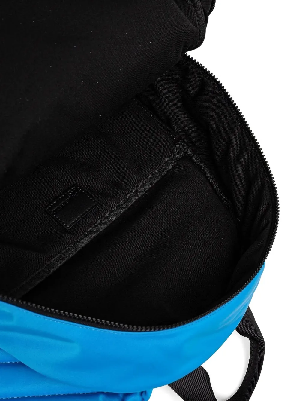 Karl Lagerfeld Jeans logo-embroidered backpack Blauw