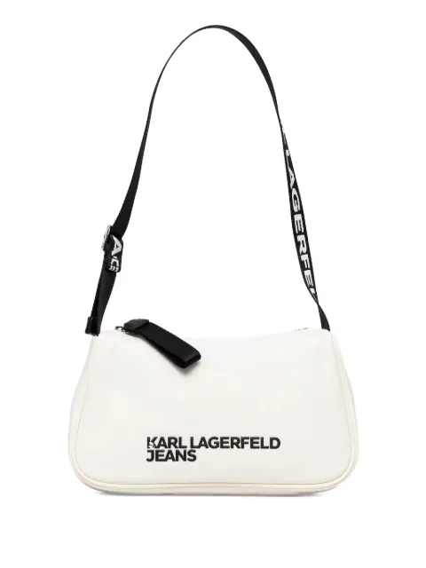 Karl Lagerfeld Jeans logo-lettering shoulder bag
