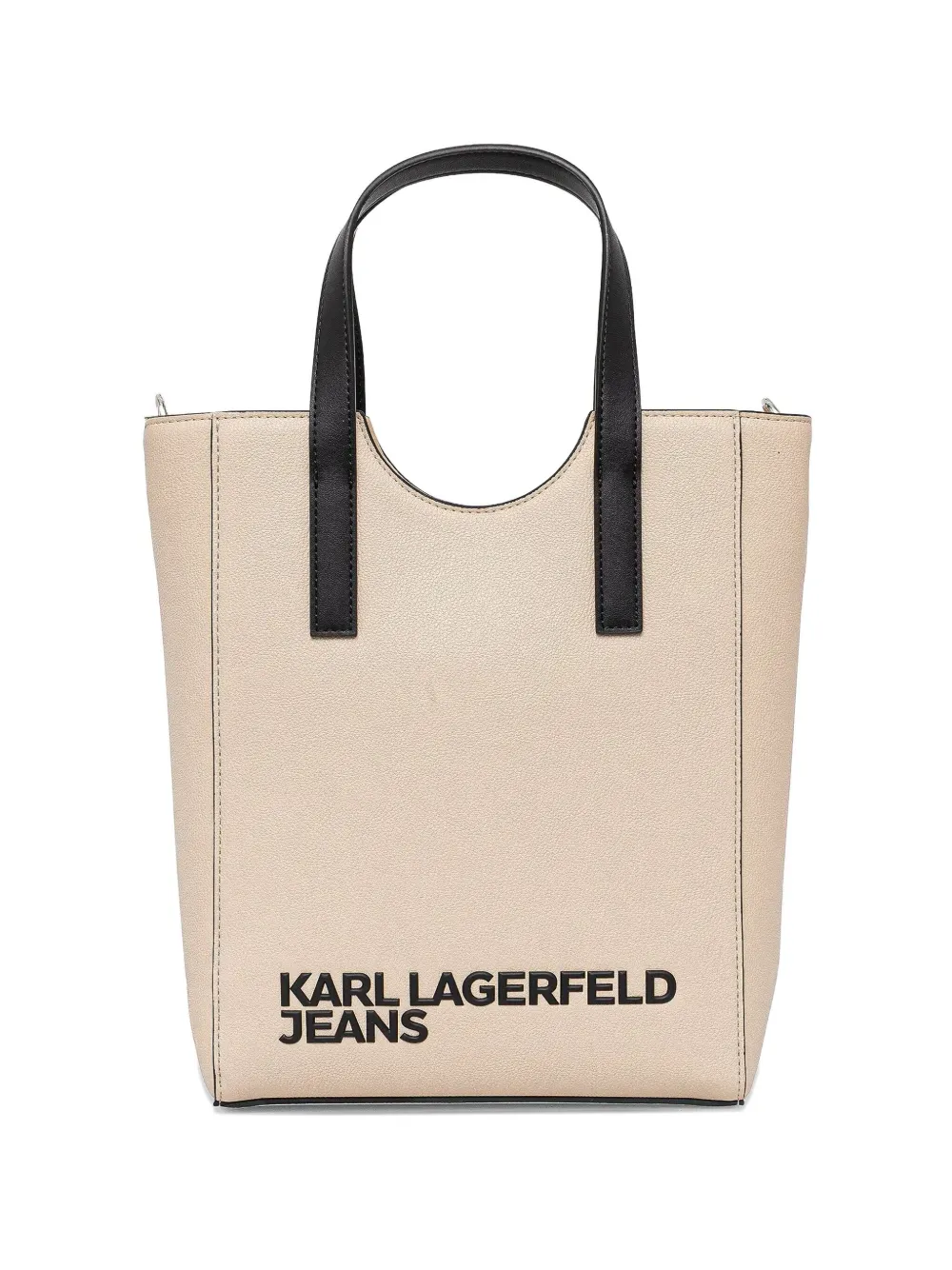 Karl Lagerfeld Jeans dual-handle logo-print tote bag | Neutrals | Image 1