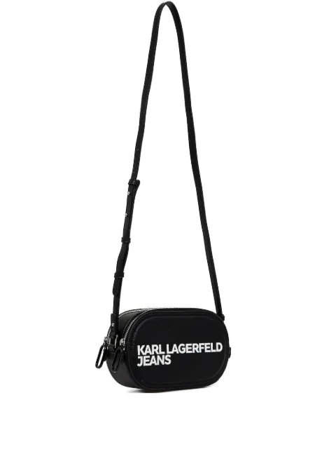 Karl Lagerfeld Jeans logo-embossed crossbody bag