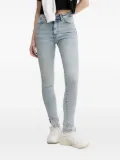 Karl Lagerfeld Jeans split-hem five-pocket jeans - Blue
