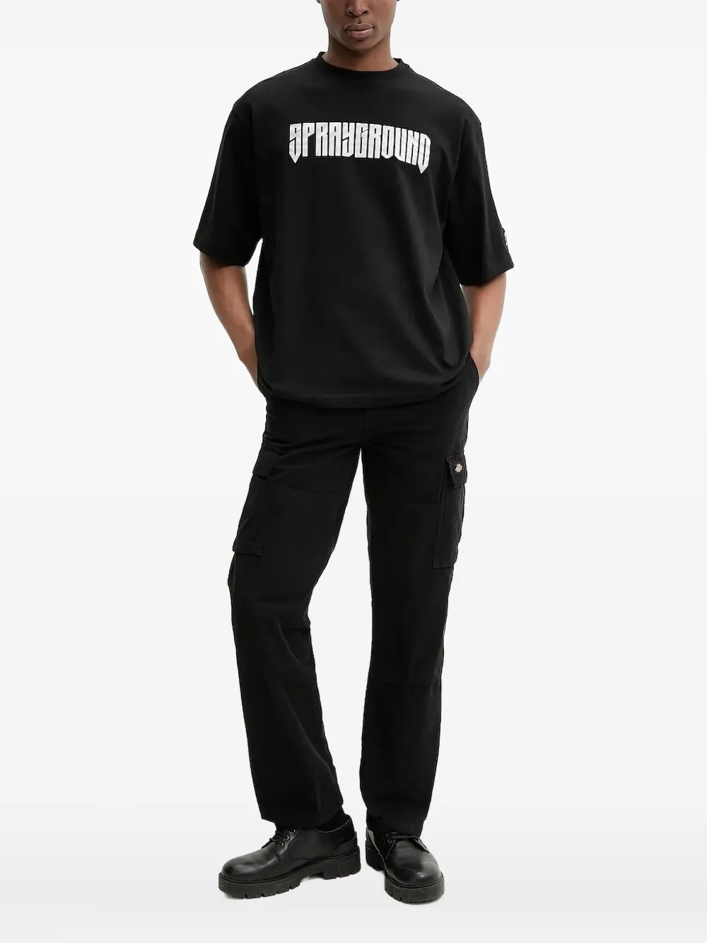 Sprayground tiger-graphic T-shirt - Nero