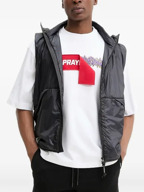 Sprayground logo-appliqué crew-neck T-shirt