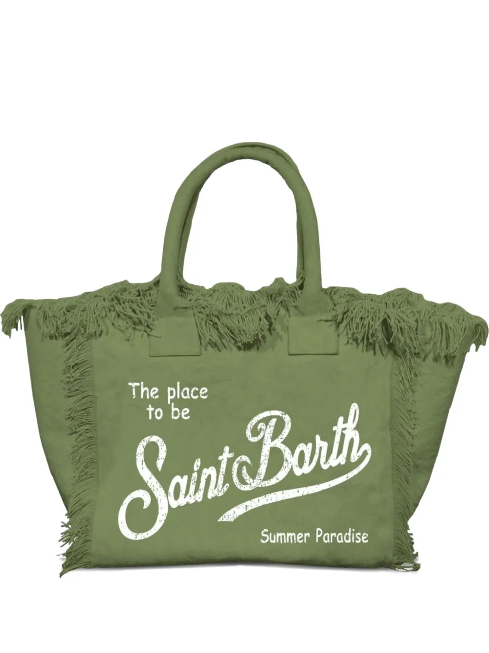 Mc2 Saint Barth Cotton Canvas Tote Bag