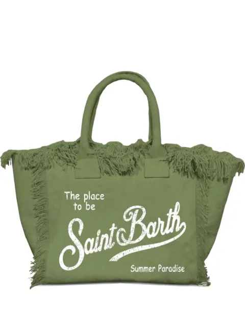 MC2 Saint Barth cotton canvas tote bag