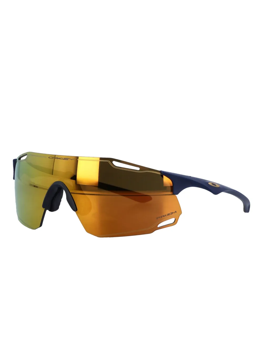 Oakley Cyber Dyno wraparound sunglasses Goud