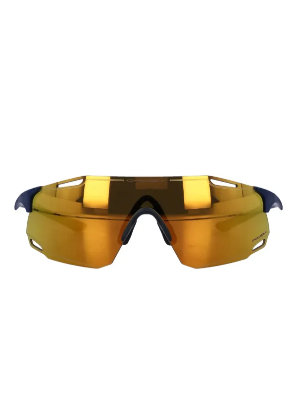 Oakley スポーツサングラス ブラック/イエロー オークリー サングラス ブラック | スポーツ用品はスーパー