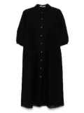 Individual Sentiments striped midi dress - Black