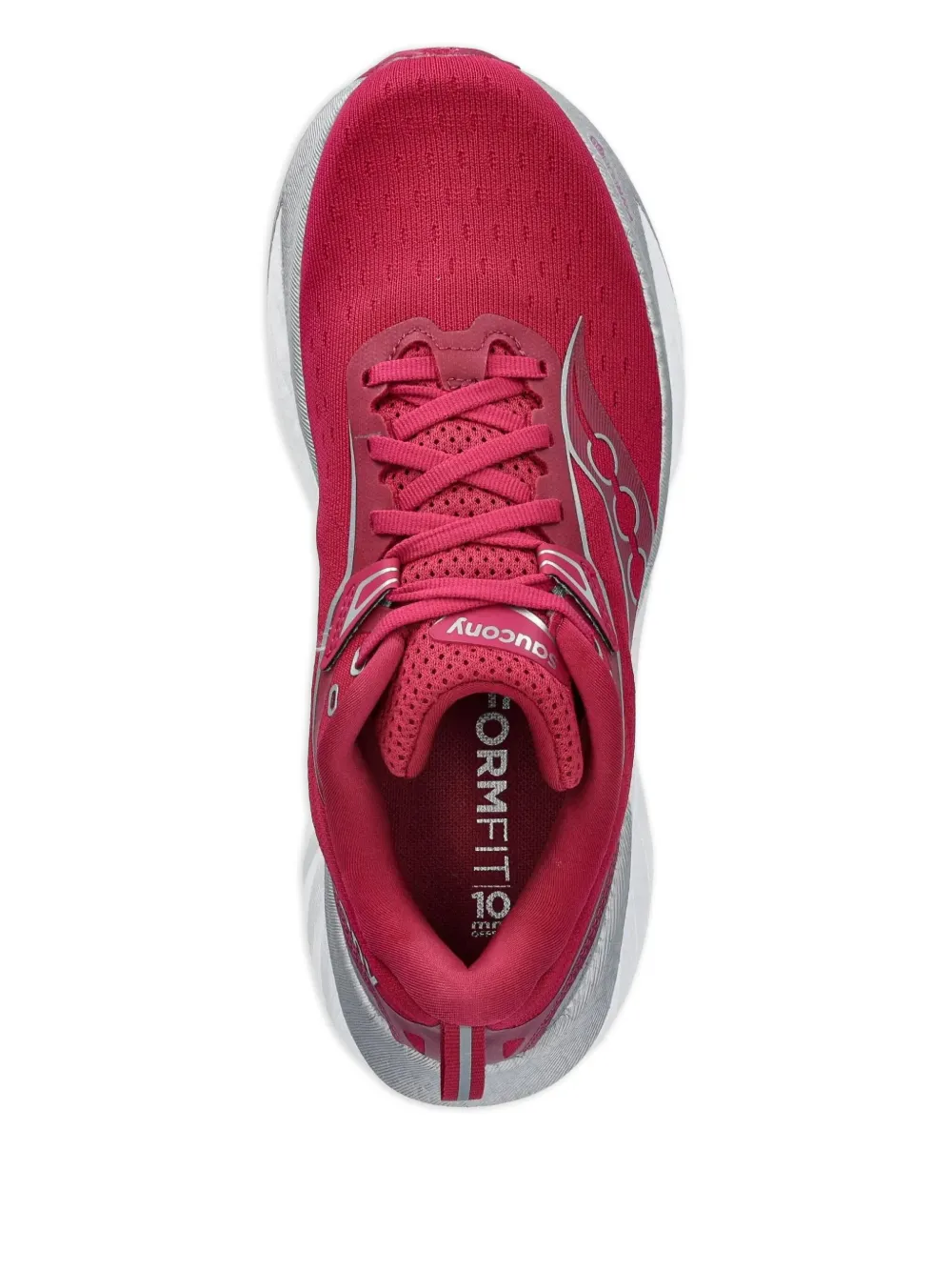 Saucony Triumph 22 Max Cushioning Running Shoes In Red
