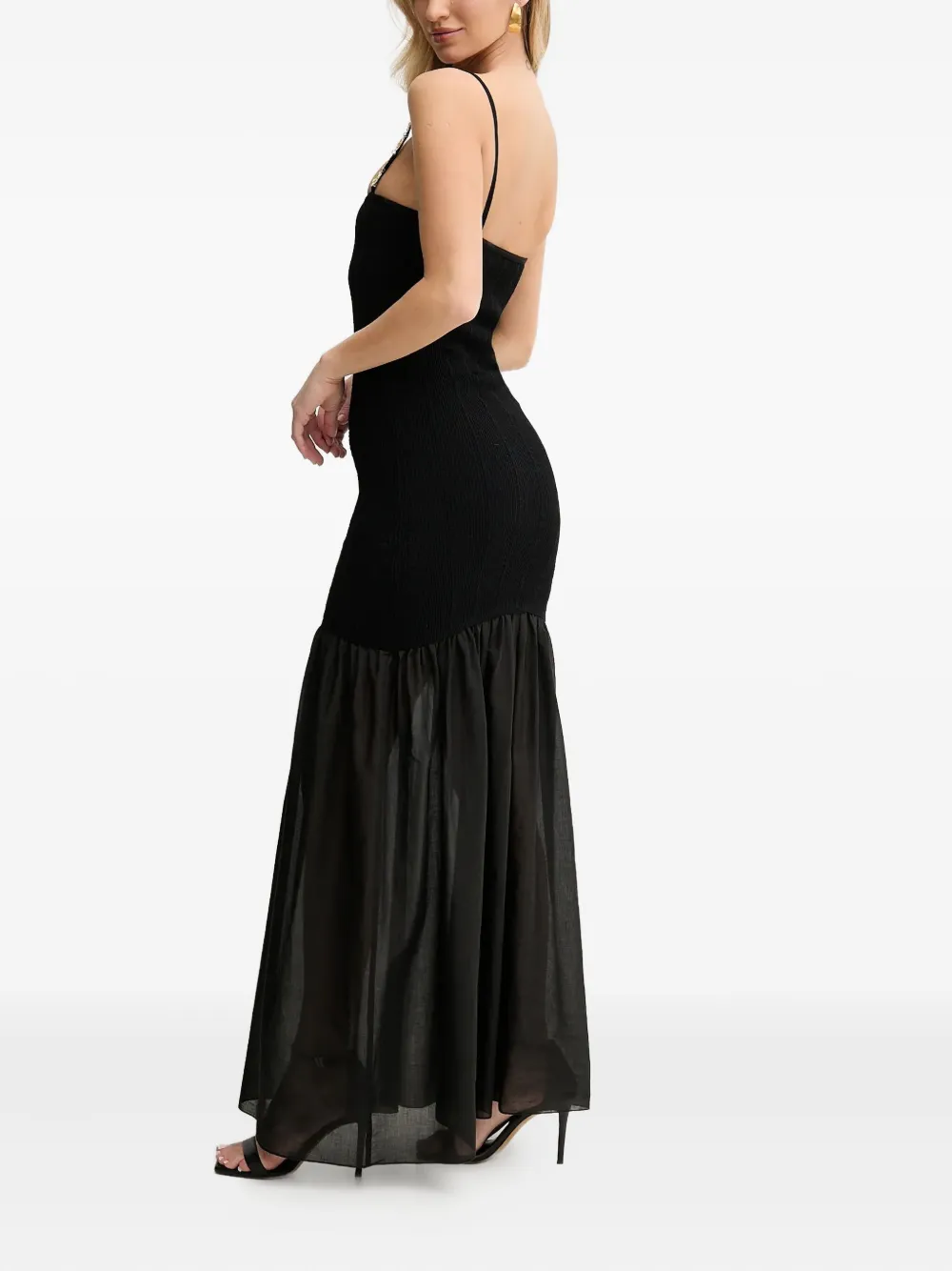 SIMONA CORSELLINI embellished-straps tiered maxi dress | Cocktail & Party Dresses | Image 2