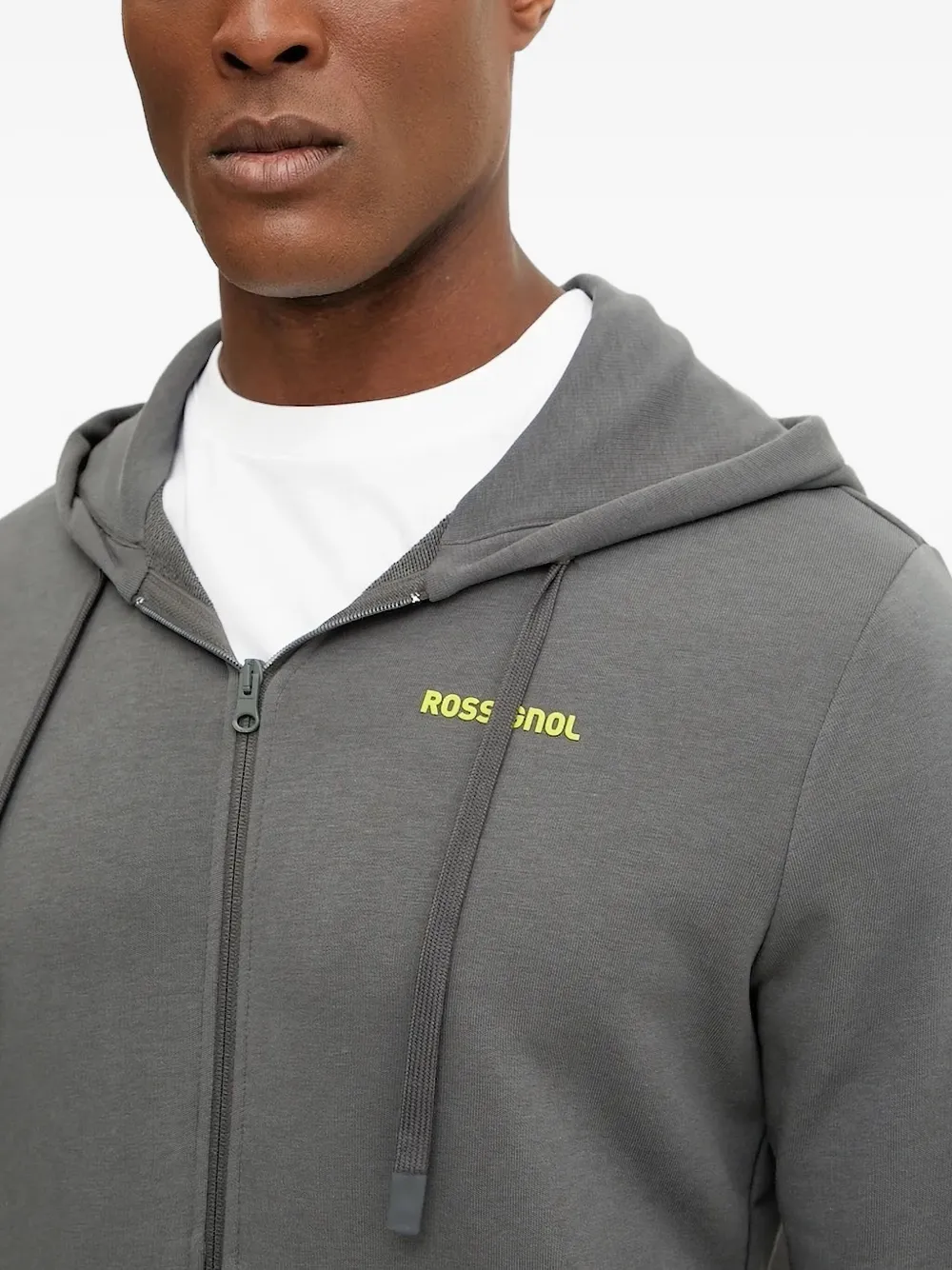 Zip-Front Hooded Sweater