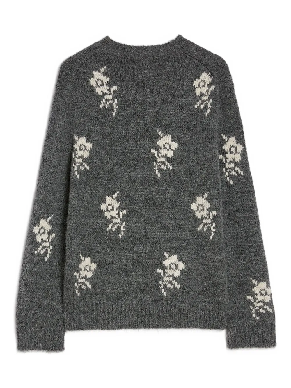 Jil Sander フローラル セーター | グレー | FARFETCH JP