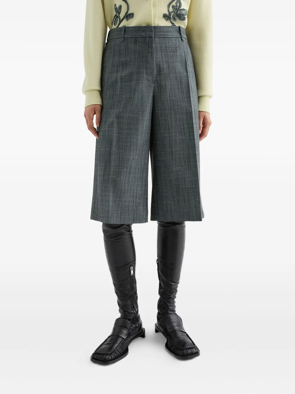 Jil Sander Formele shorts Grijs