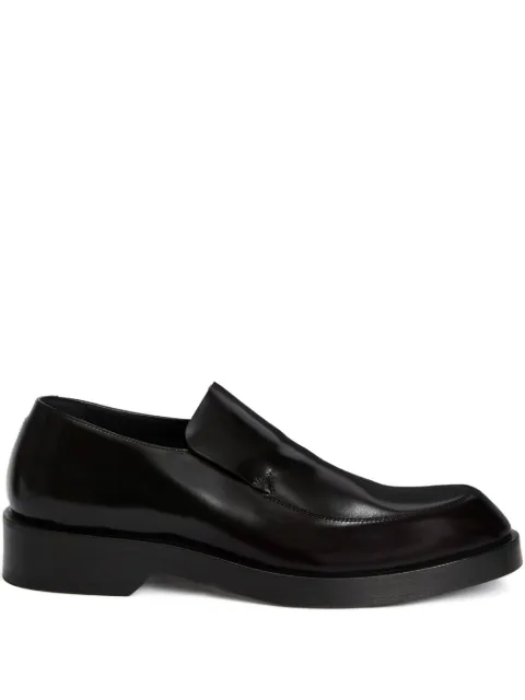 Jil Sander round-toe leather loafers