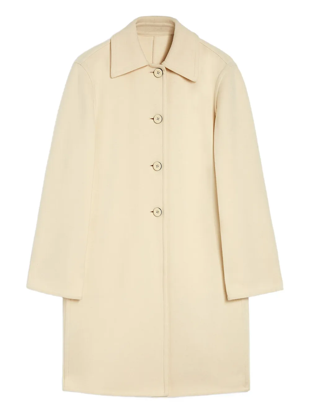 Jil Sander Wollen jas Wit