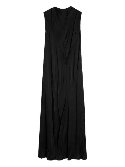 Jil Sander satin maxi dress