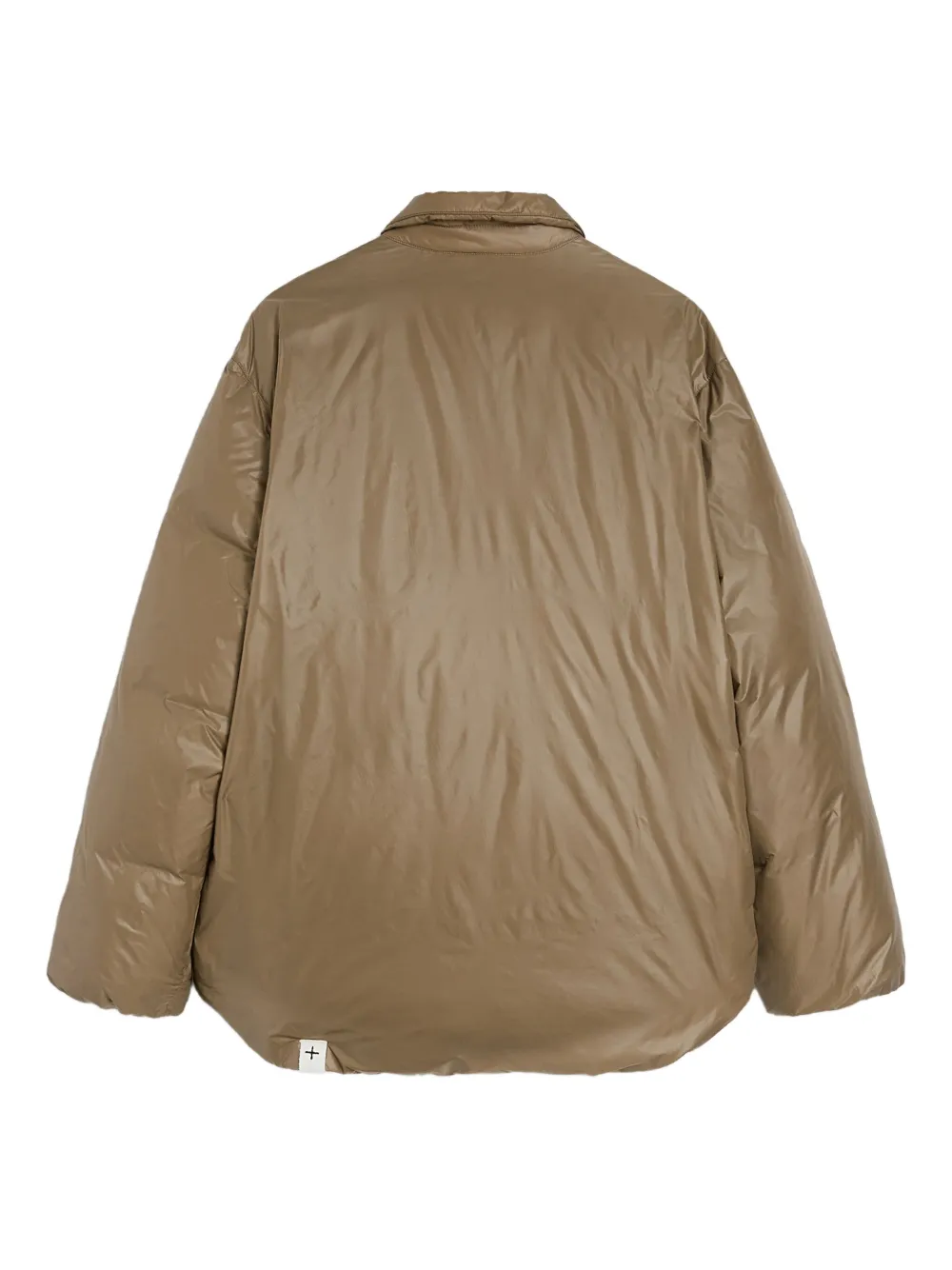JIL SANDER+ Gewatteerd shirtjack Bruin