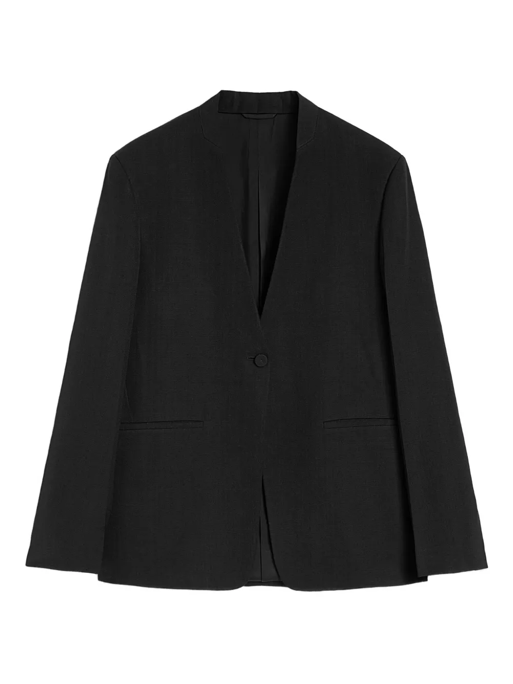 Jil Sander Blazer met puntige revers Zwart