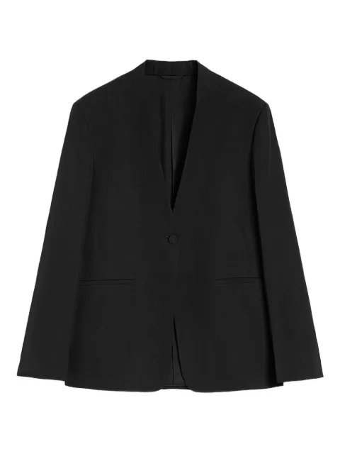 Jil Sander blazer à design sans revers