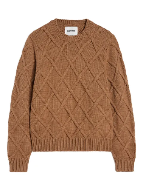 Jil Sander chunky-knit sweater