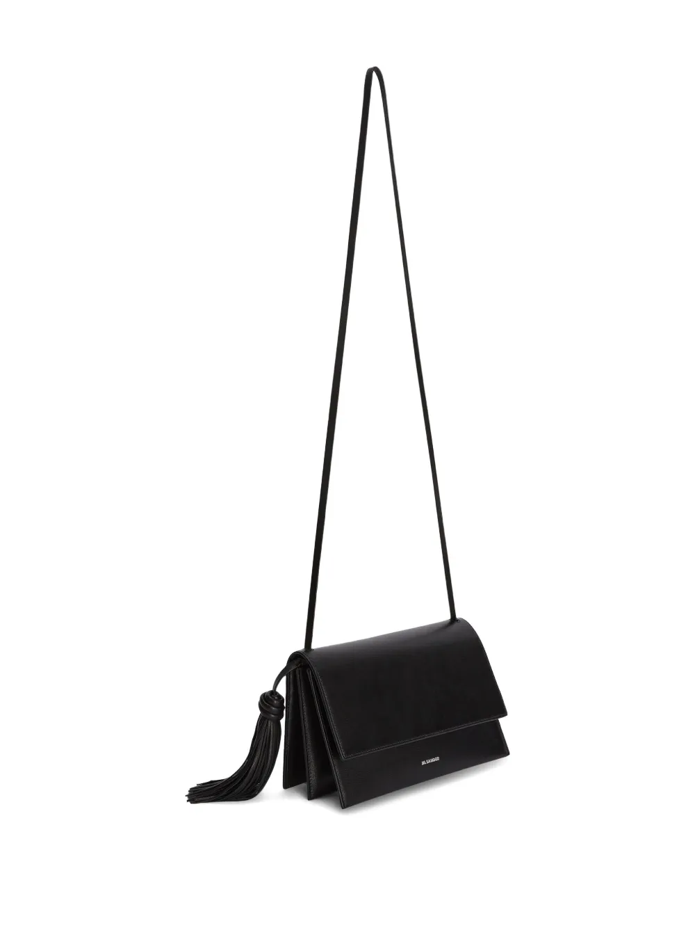 Jil Sander Crossbodytas met kwastje Zwart