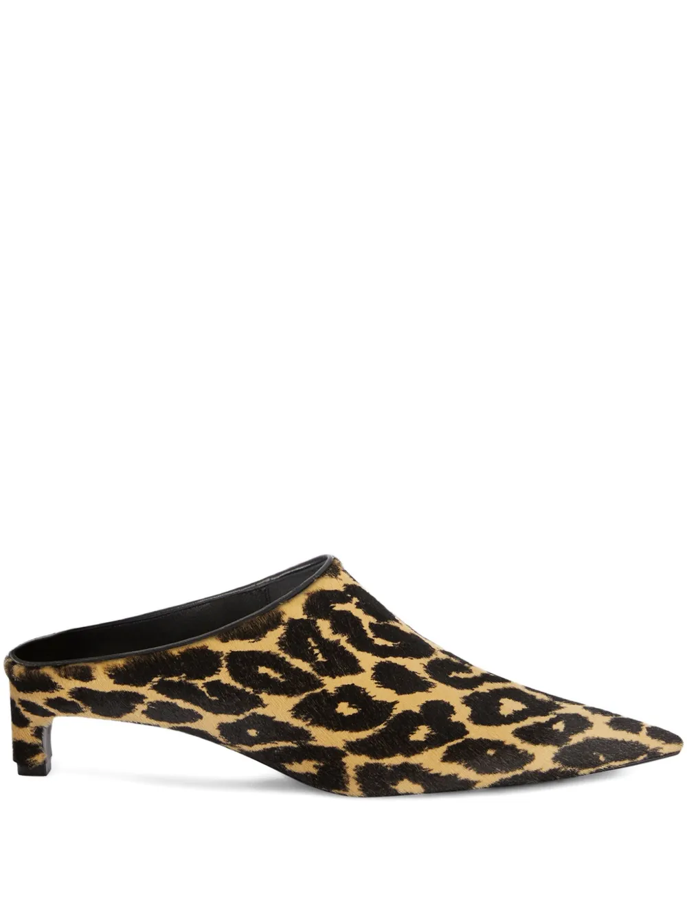 Jil Sander leopard-print mules | Brown | Image 1