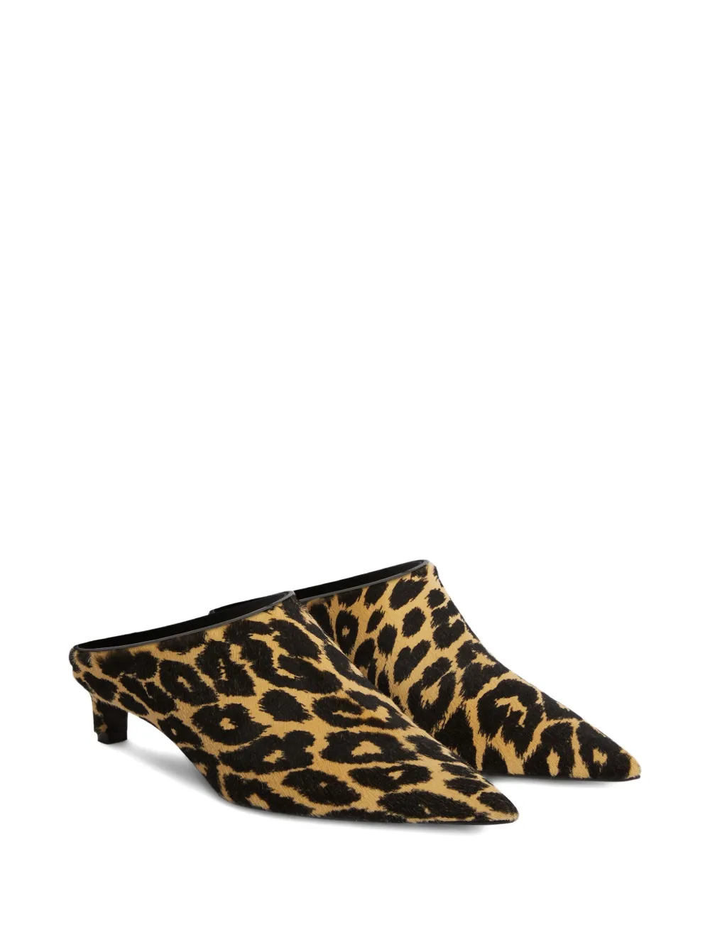 Jil Sander leopard-print mules | Heeled Mules | Image 2