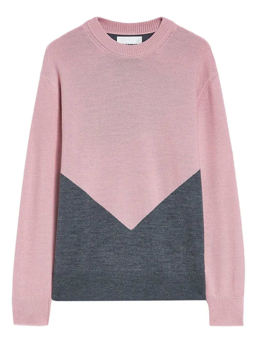 Jil Sander colourblock sweater | Pink | Image 1