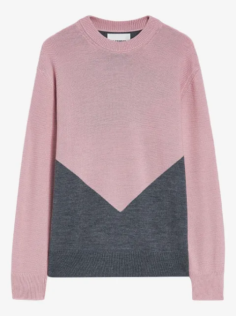 Jil Sander colourblock sweater