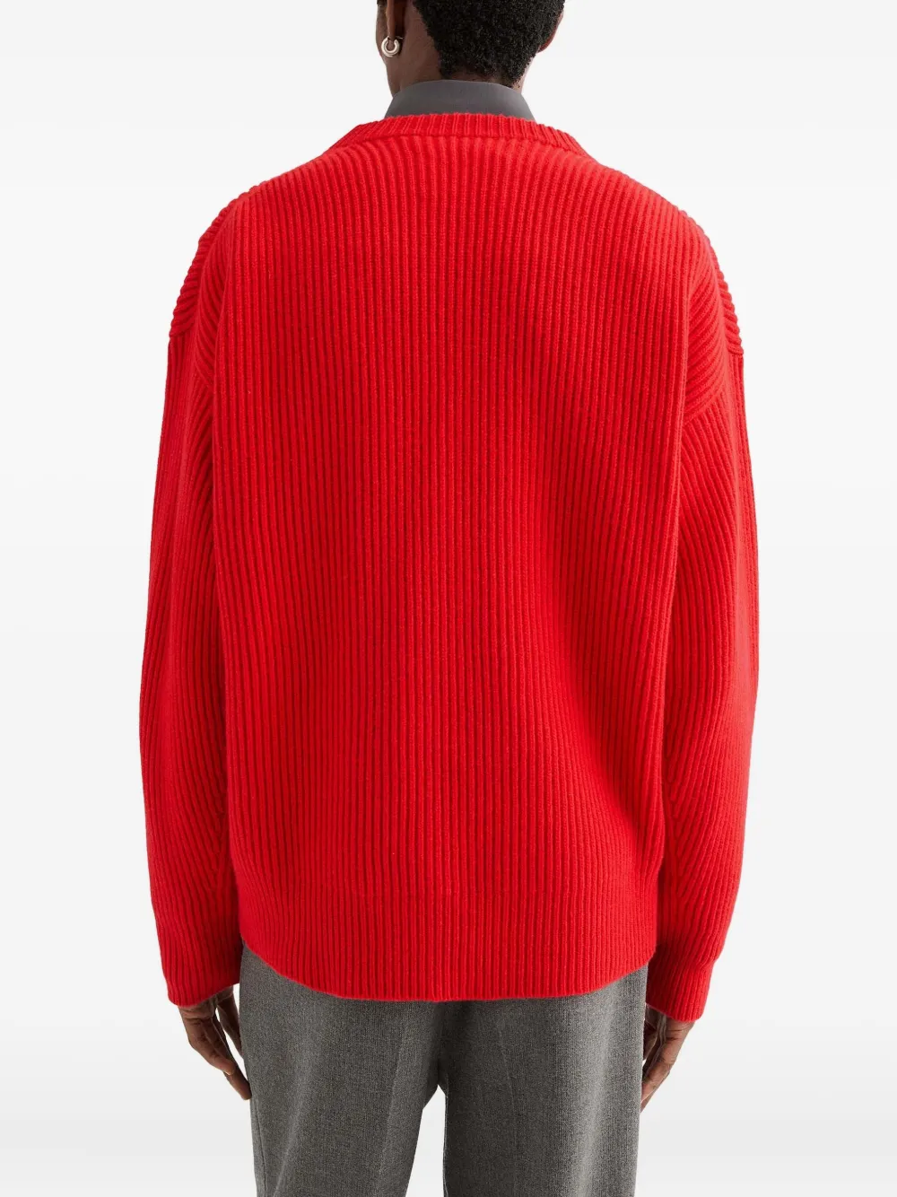Jil Sander Wollen trui Rood