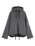Jil Sander wool felt-finish jacket - Grey