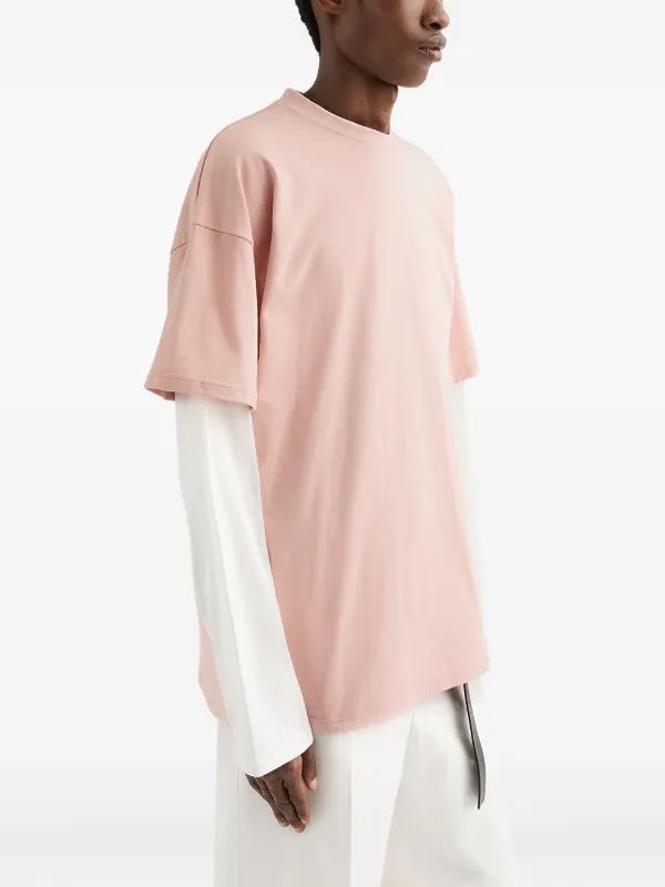 Jil Sander クルーネック Tシャツ | ピンク | FARFETCH JP