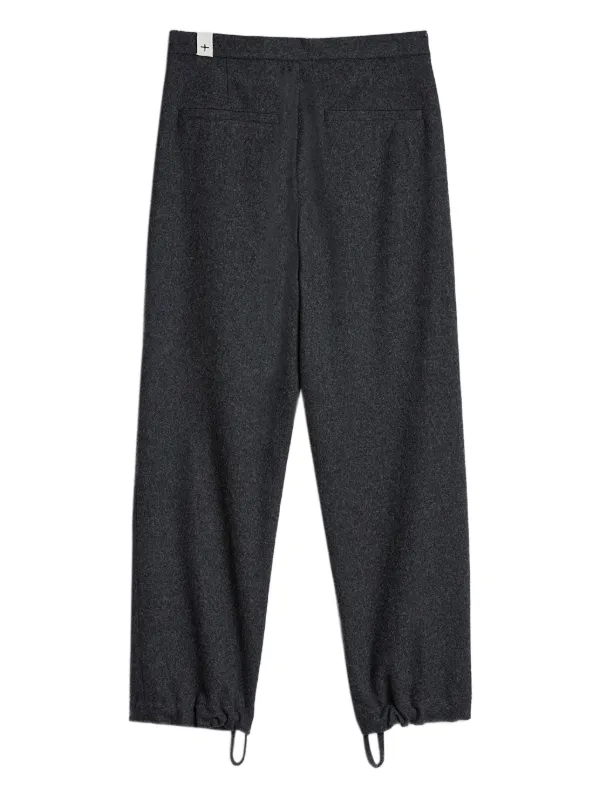 Jil Sander ウールフランネルパンツ | グレー | FARFETCH JP