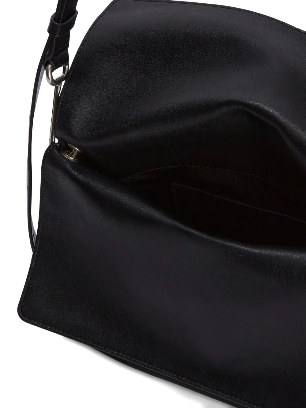 Jil Sander Shadow kleine schoudertas Zwart