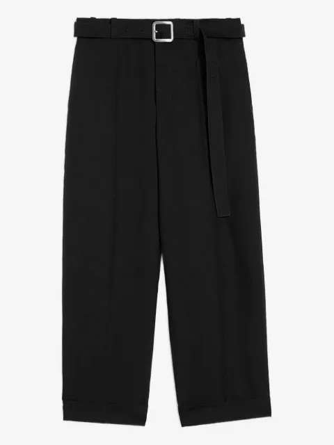 Jil Sander pantalones con dobladillo vuelto