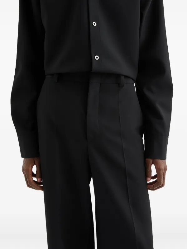 Jil Sander ウールパンツ | ブラック | FARFETCH JP
