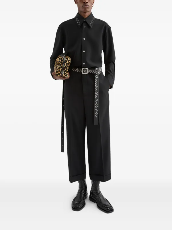 Jil Sander ウールパンツ | ブラック | FARFETCH JP Jil Sander ウールパンツ | ブラック | FARFETCH JP