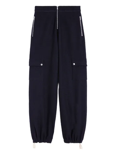 Jil Sander felted trousers