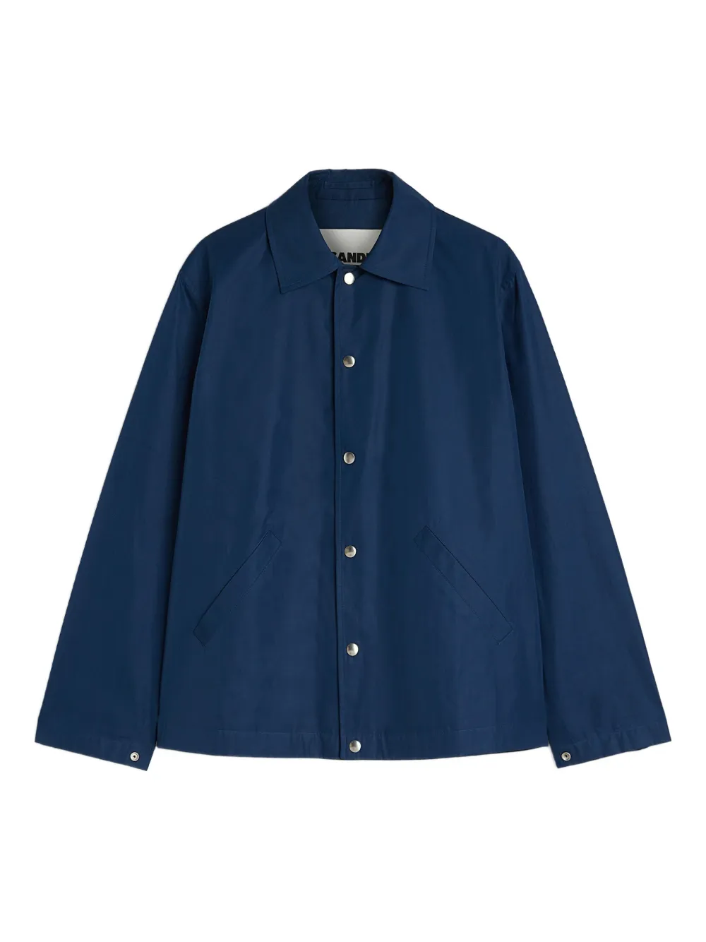 Jil Sander Jack met logoprint Blauw