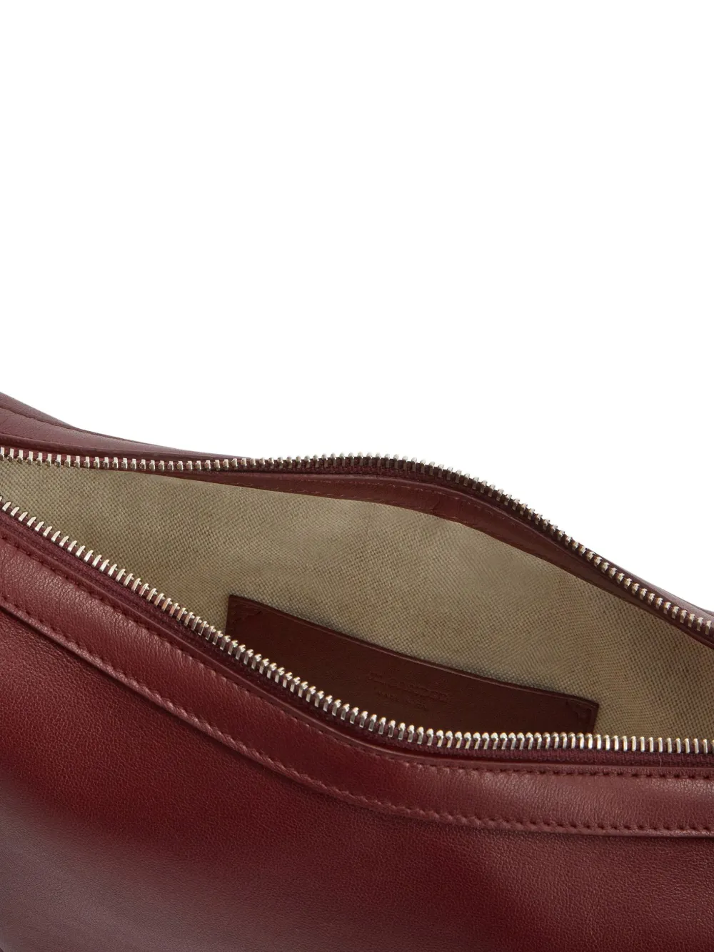 Jil Sander Knot kleine schoudertas Rood
